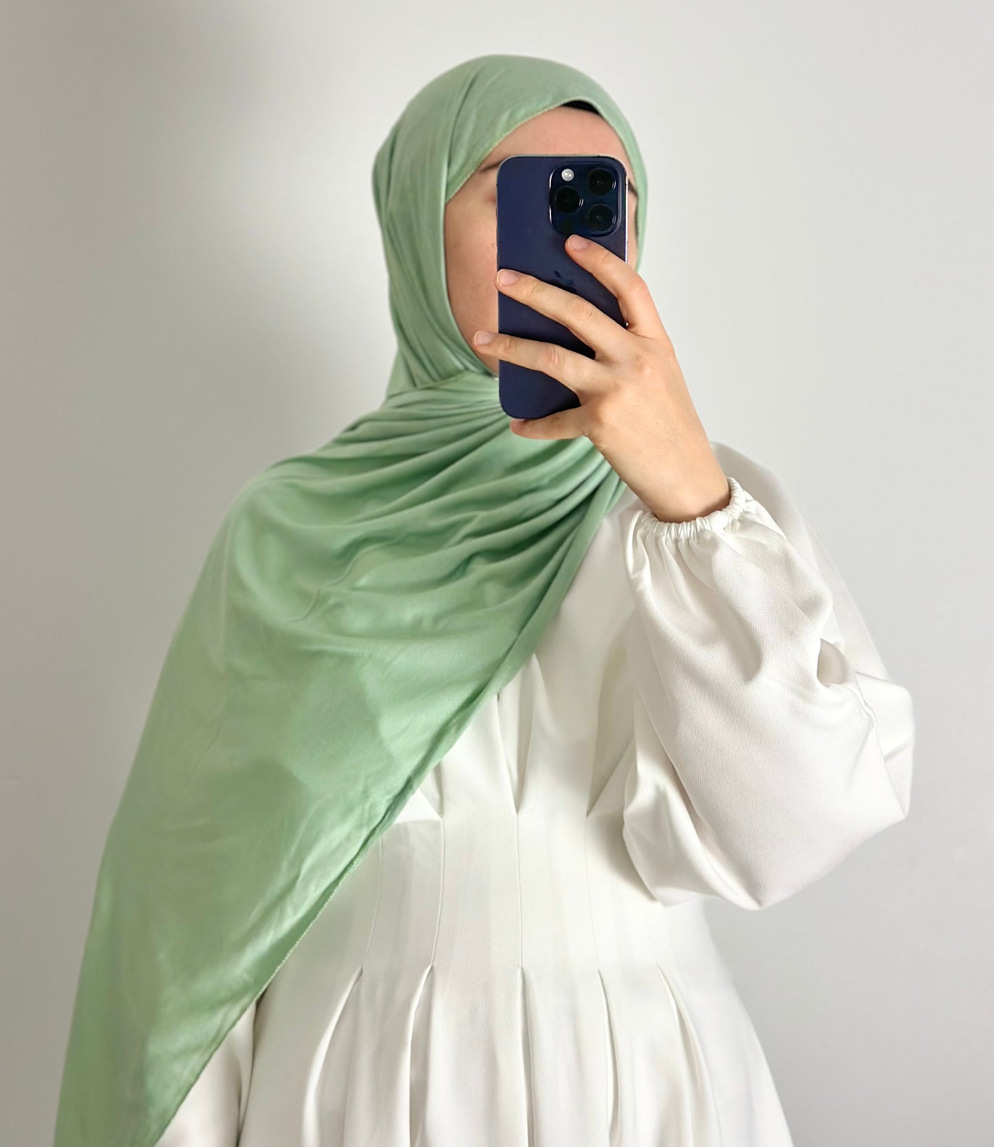 JERSEY CHÂLE MENTHE