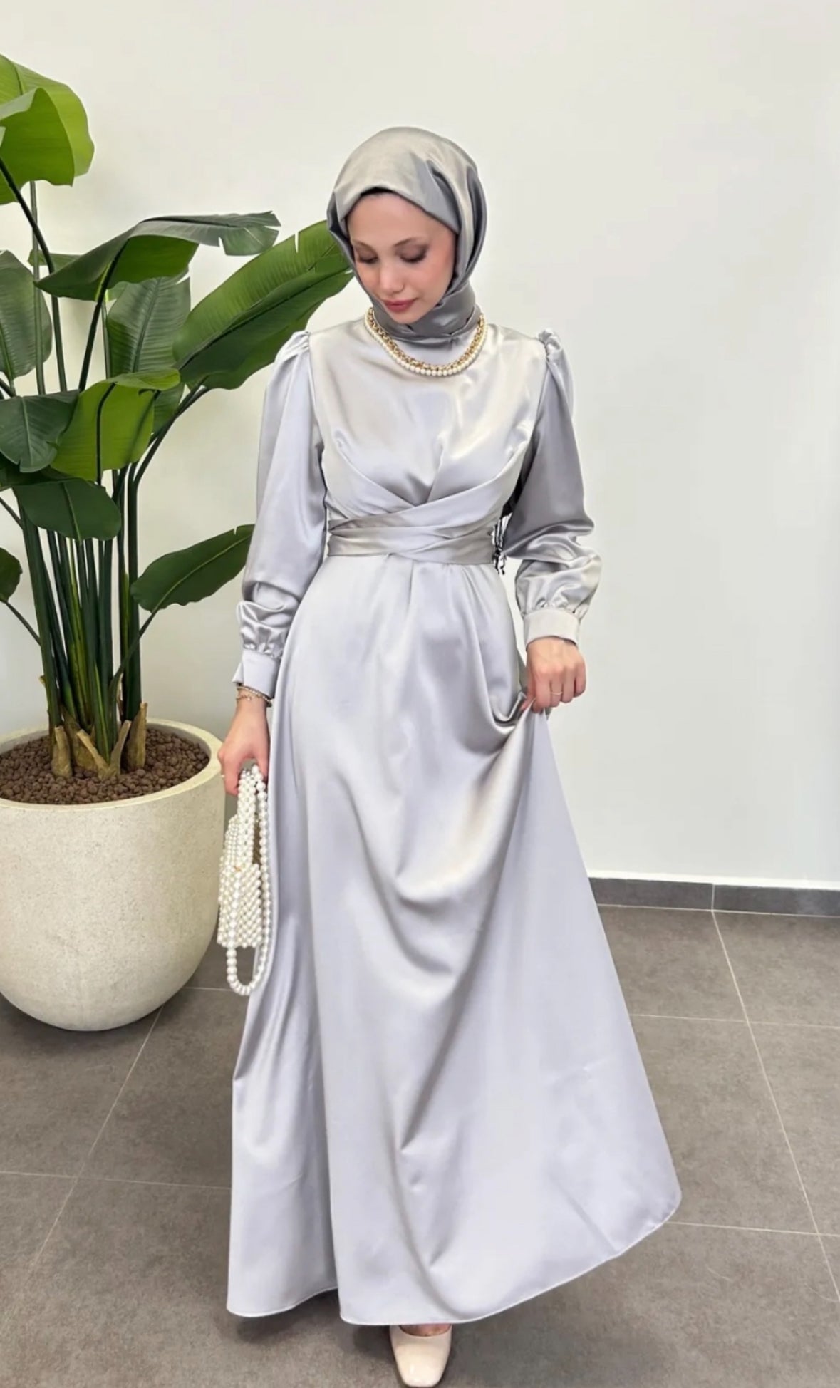 ROBE MIHRIMAH indigo