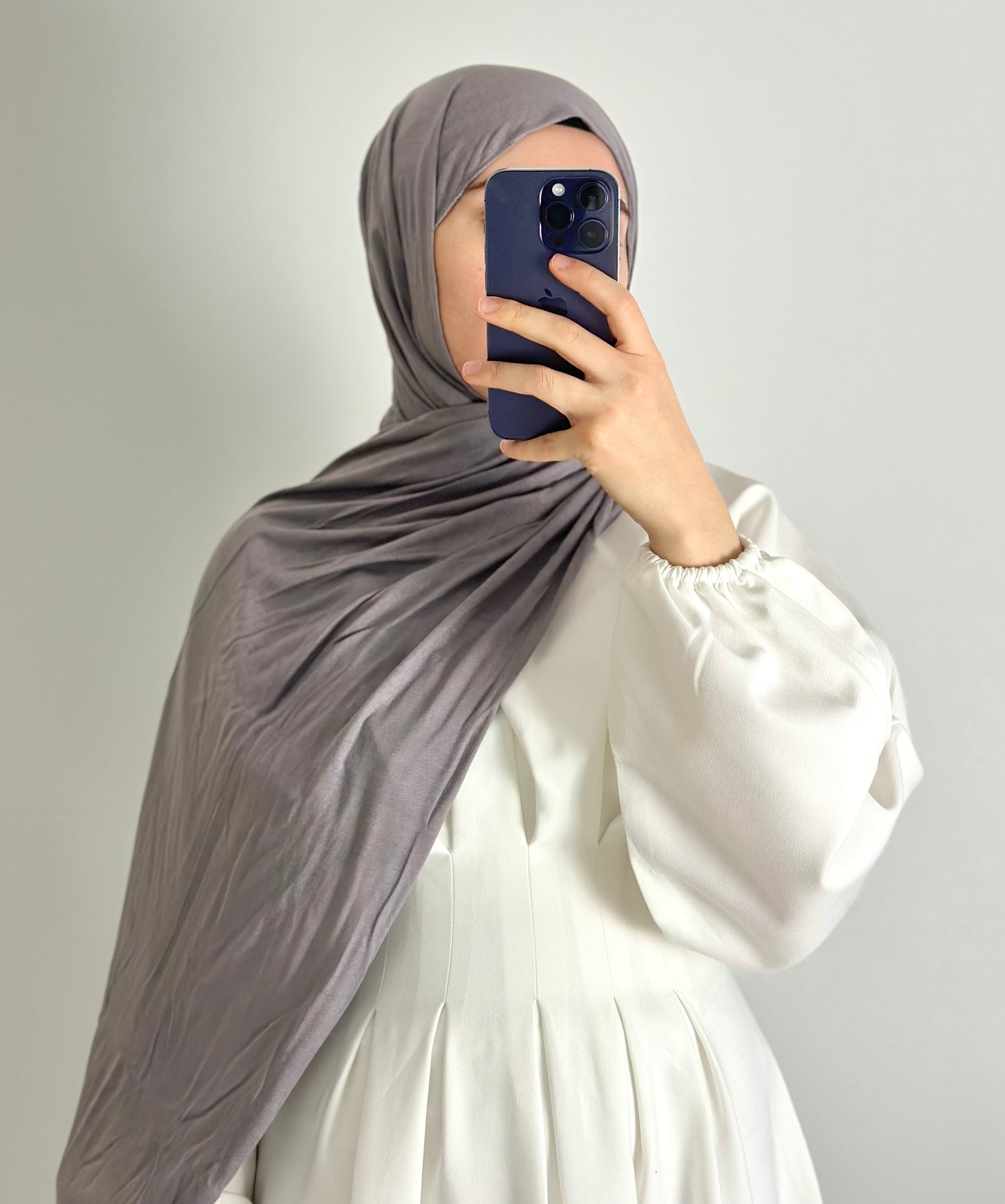 JERSEY CHÂLE GRIS FONCÉ