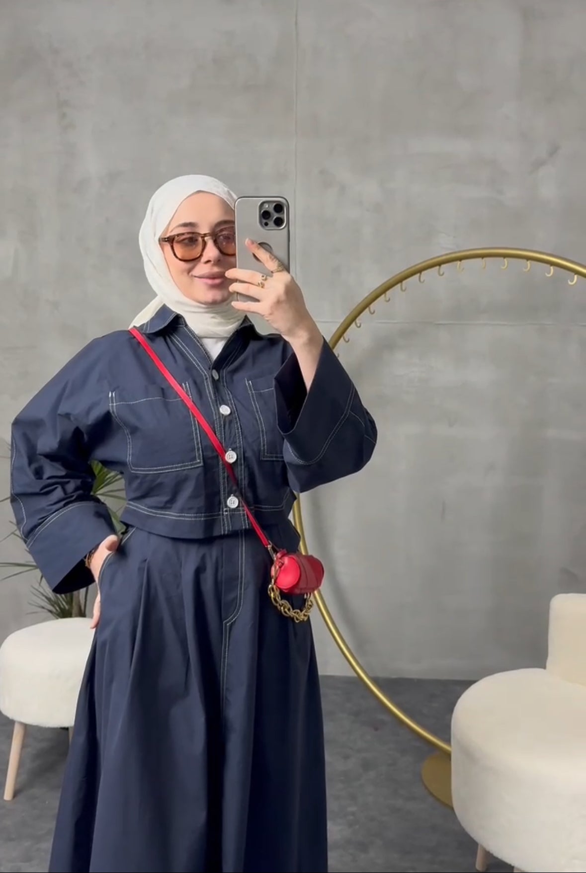 ENSEMBLE DENIM bleu nuit