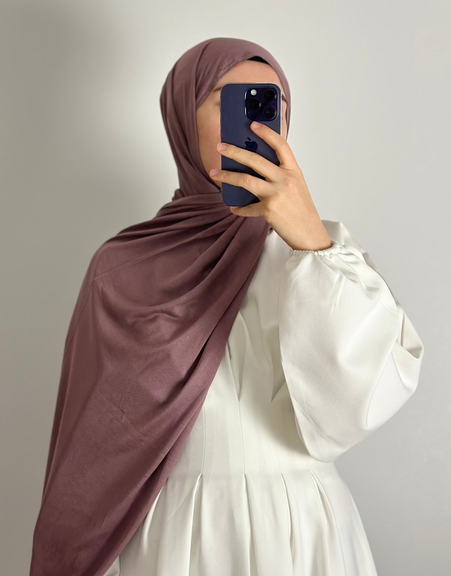 JERSEY CHÂLE VIEUX ROSE