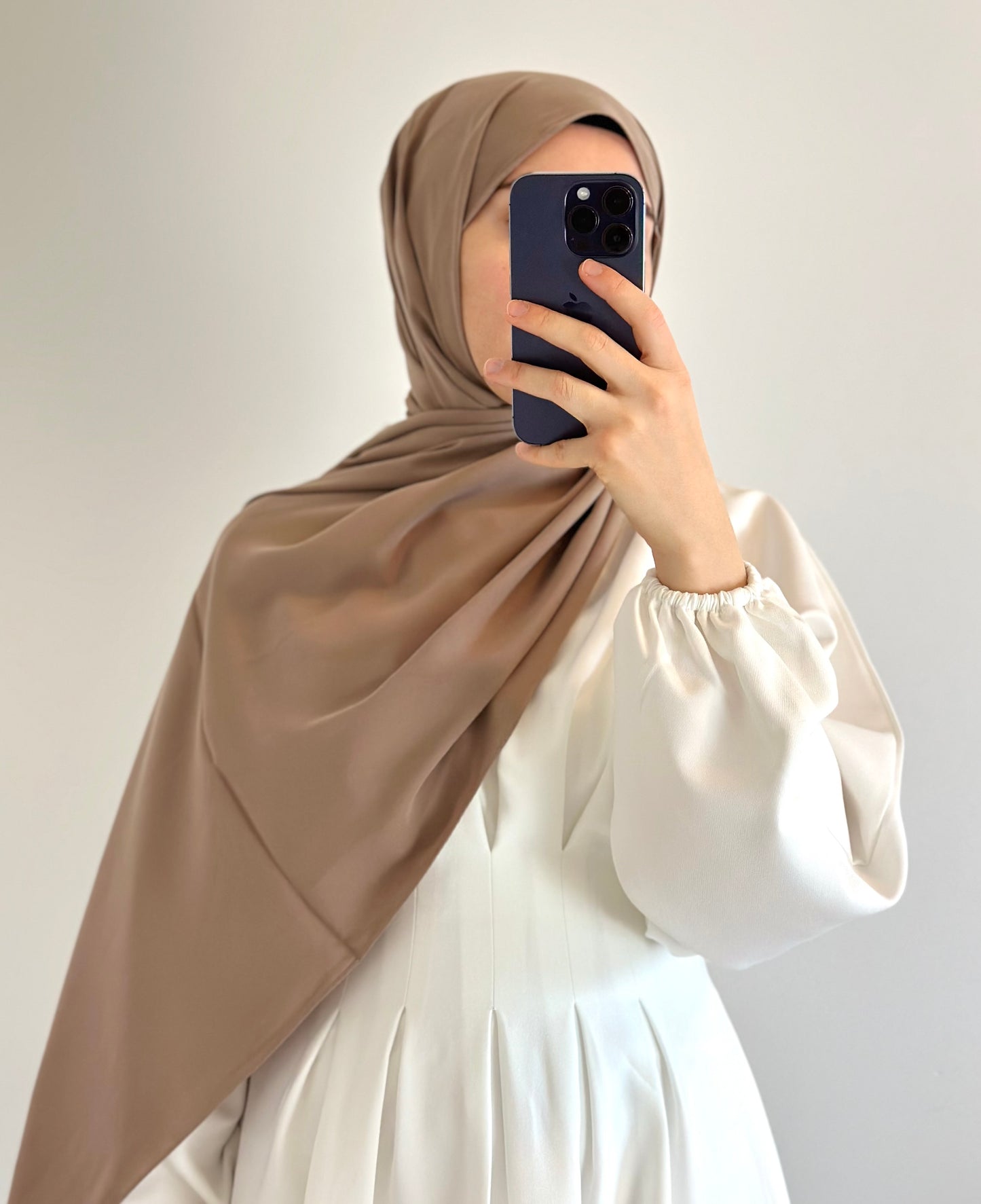 SOIE DE MÉDINE CHÂLE cappuccino