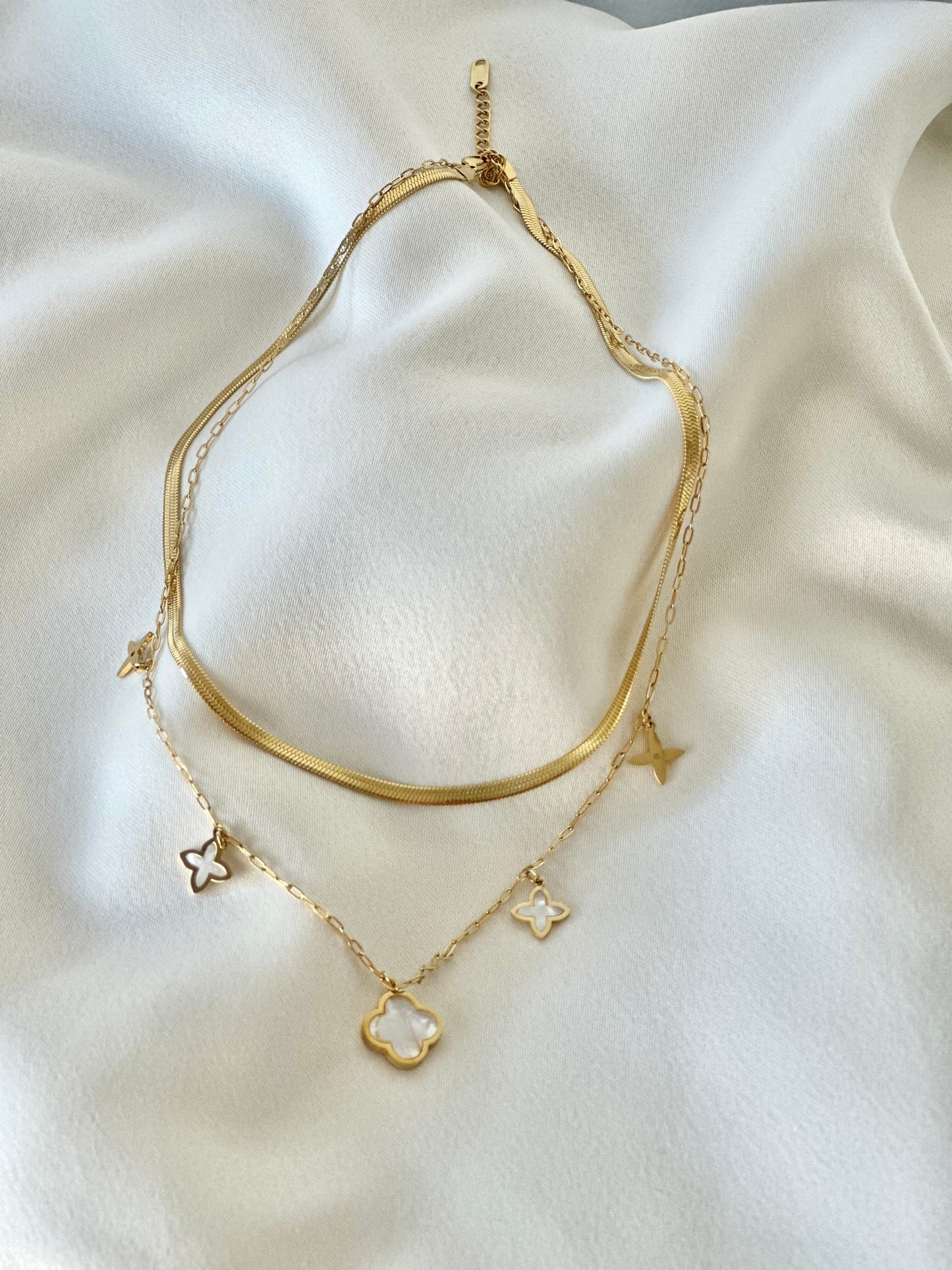 COLLIER DOUBLE VAN CLEEF