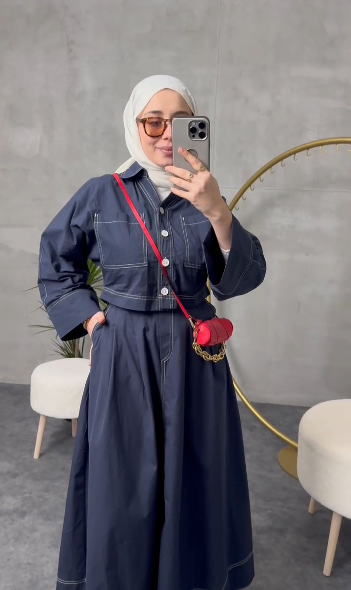 ENSEMBLE DENIM bleu nuit