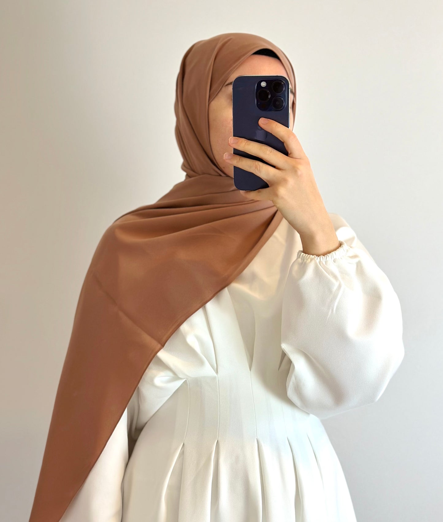 SOIE DE MÉDINE CHÂLE camel