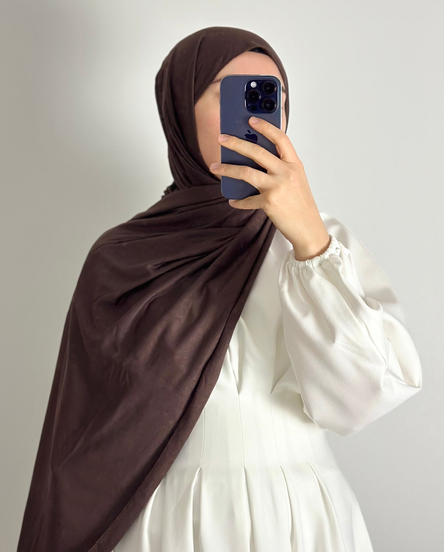 JERSEY CHÂLE CHOCOLAT