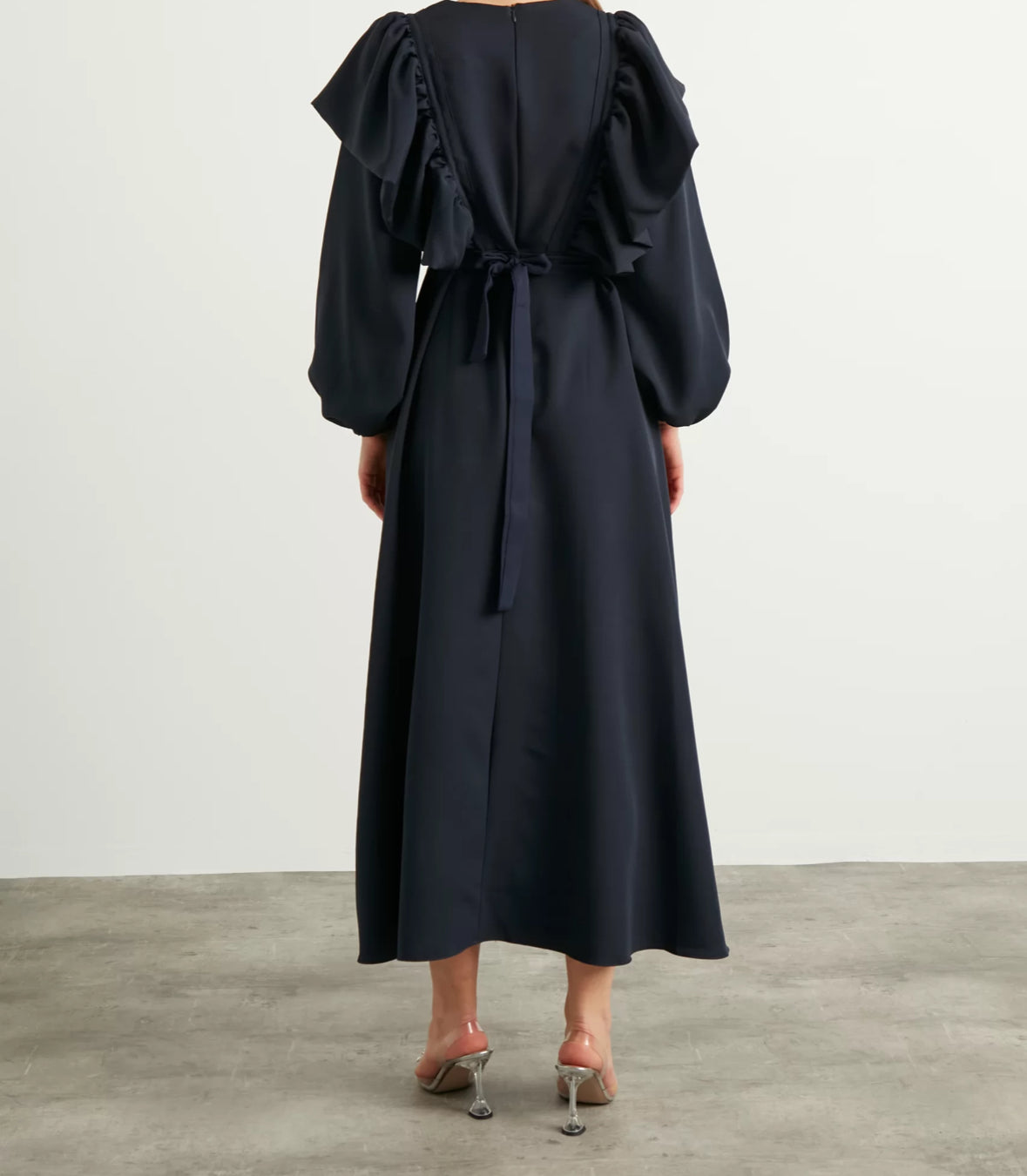 ROBE LADY bleu marine