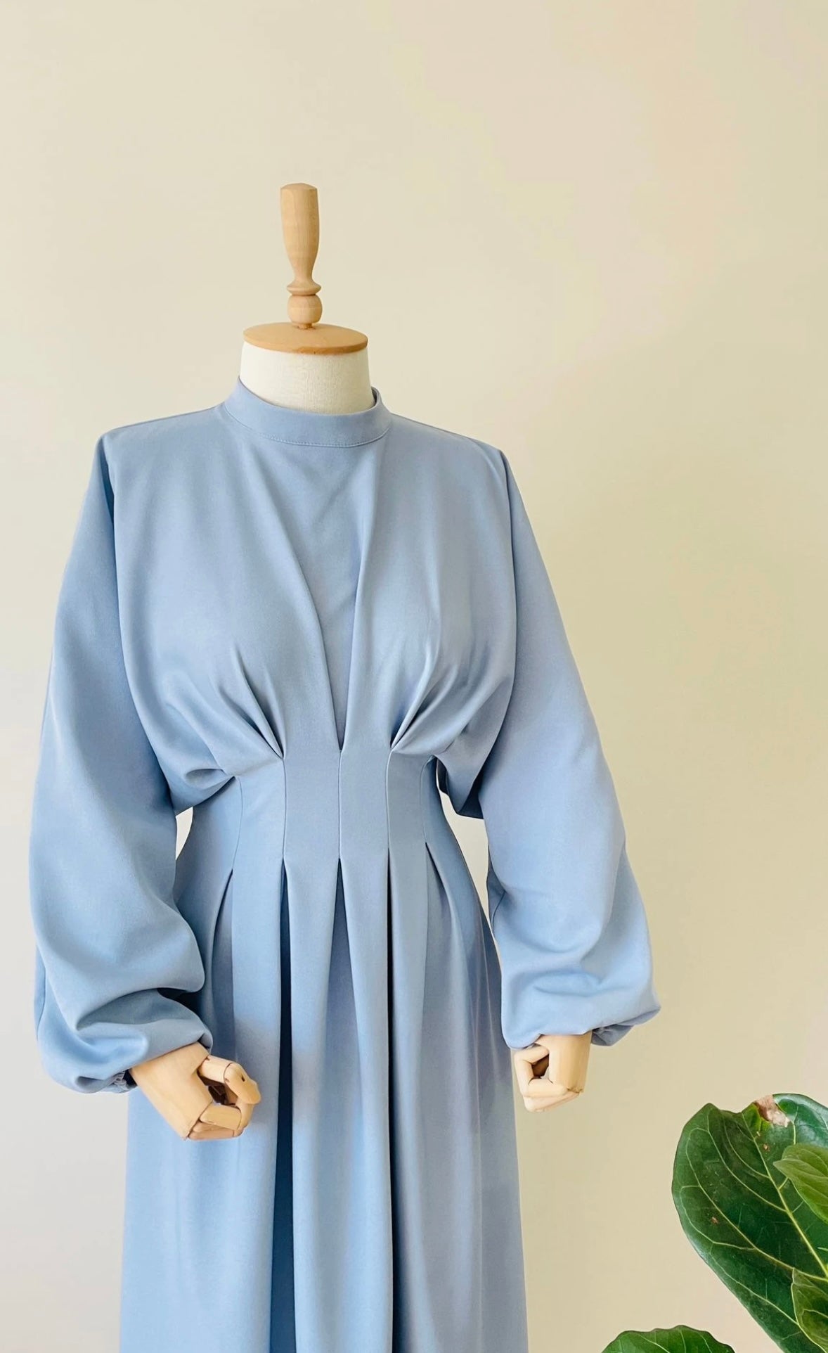 ROBE DIANA bleu ciel