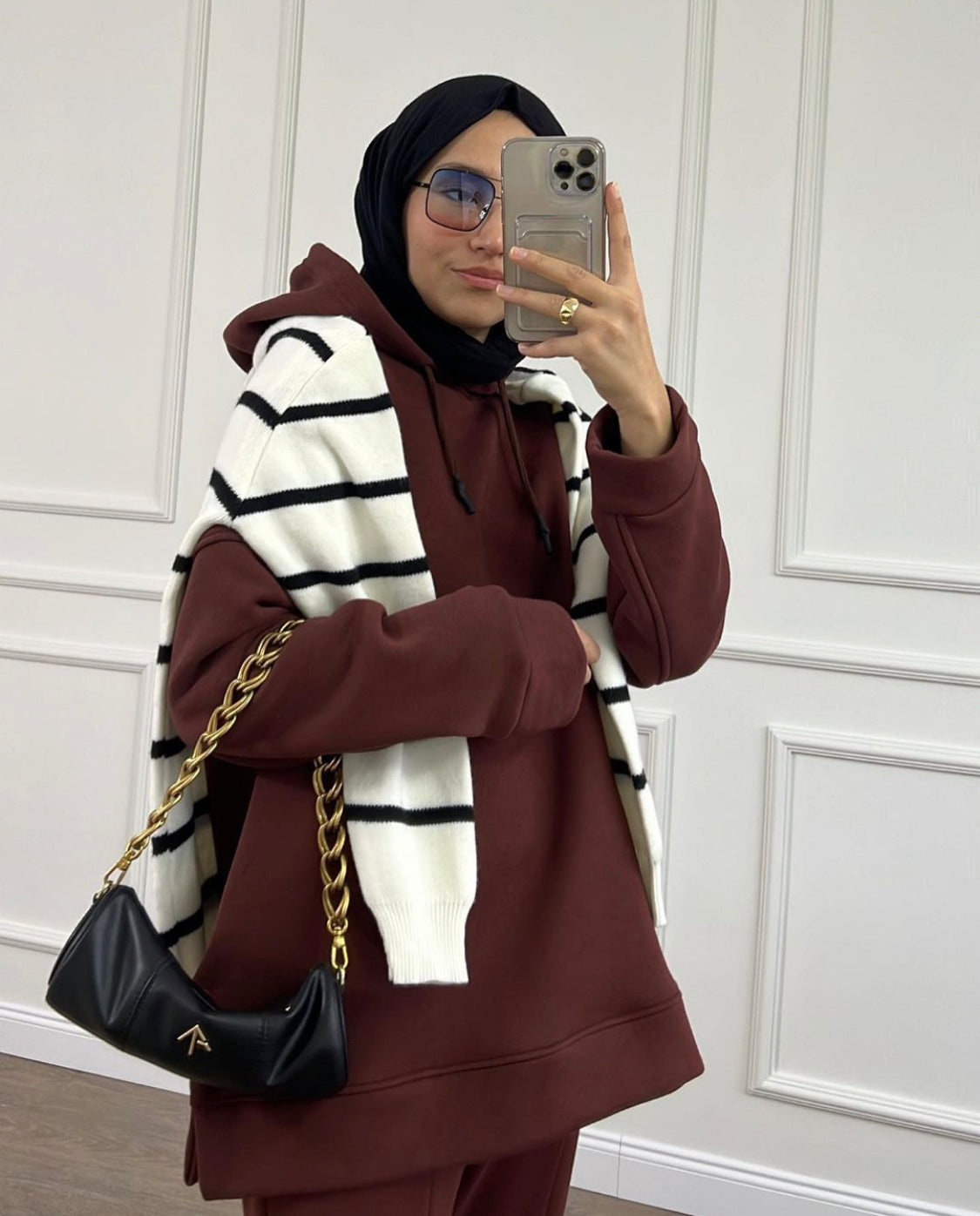 ENSEMBLE MARRON FONCÉ