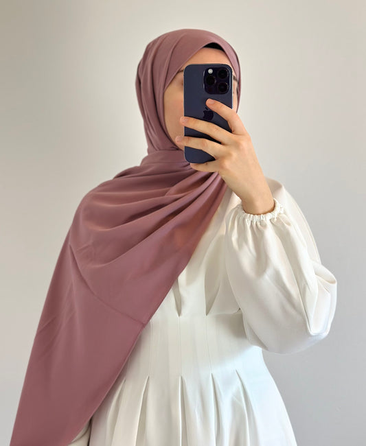 SOIE DE MÉDINE CHÂLE rose
