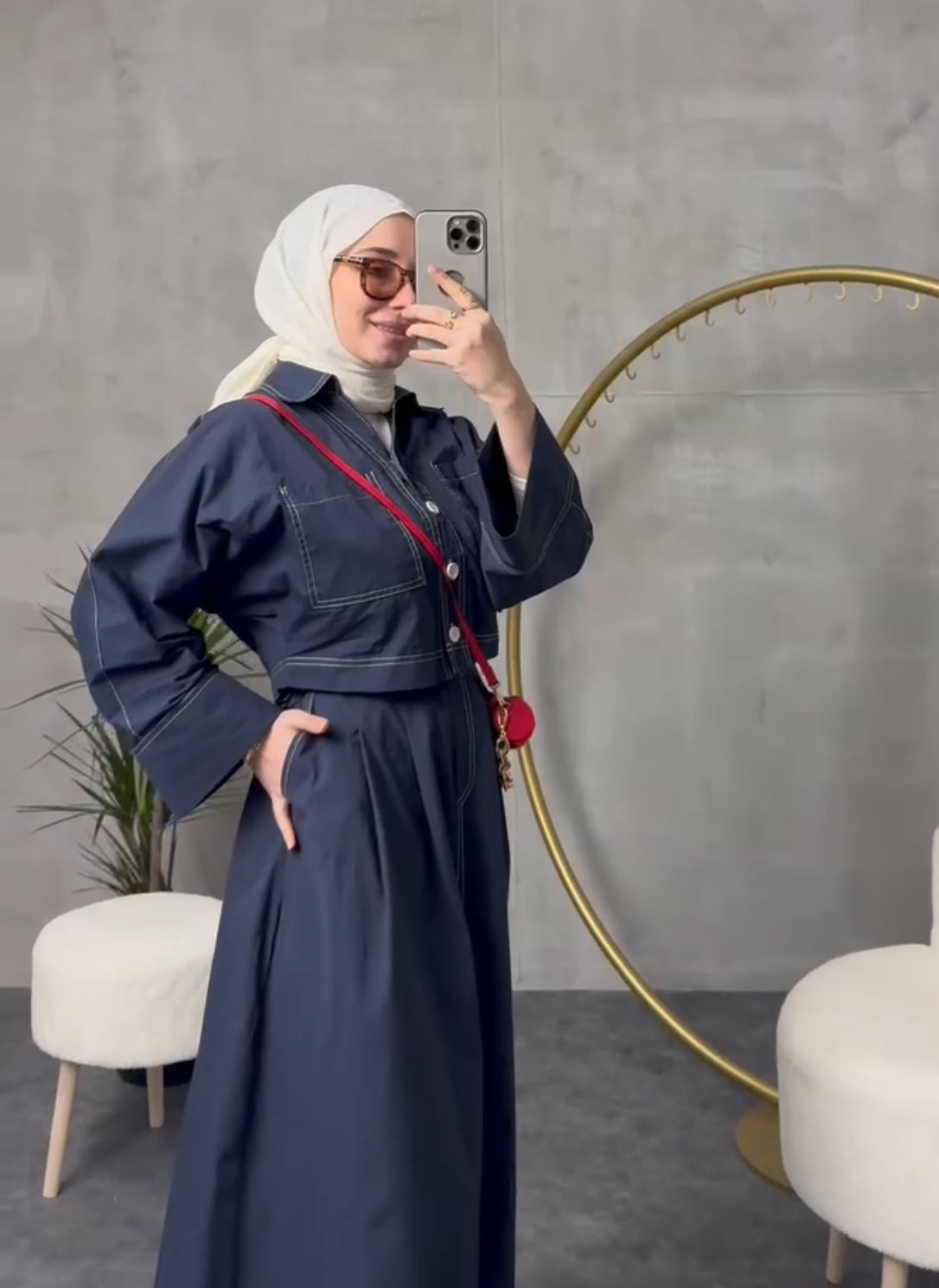 ENSEMBLE DENIM bleu nuit