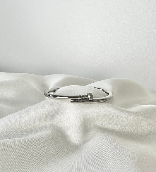 BRACELET CLOU ARGENT