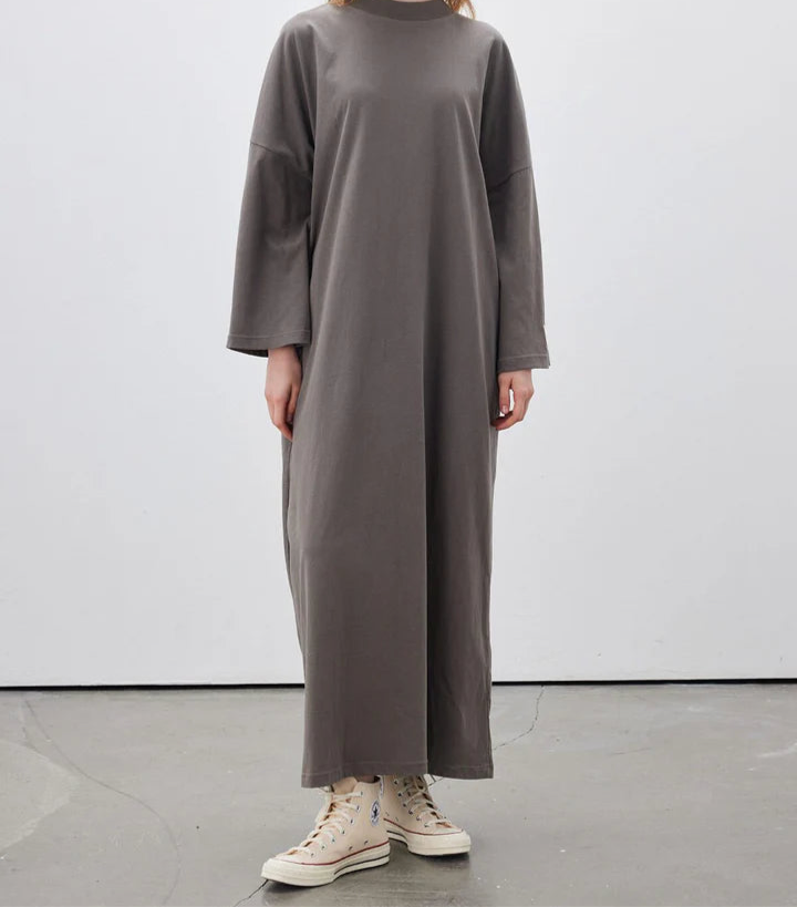 ROBE PULL OVERSIZE anthracite