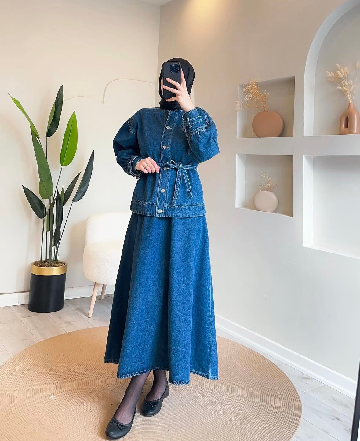 ENSEMBLE DENIM Bleu clair