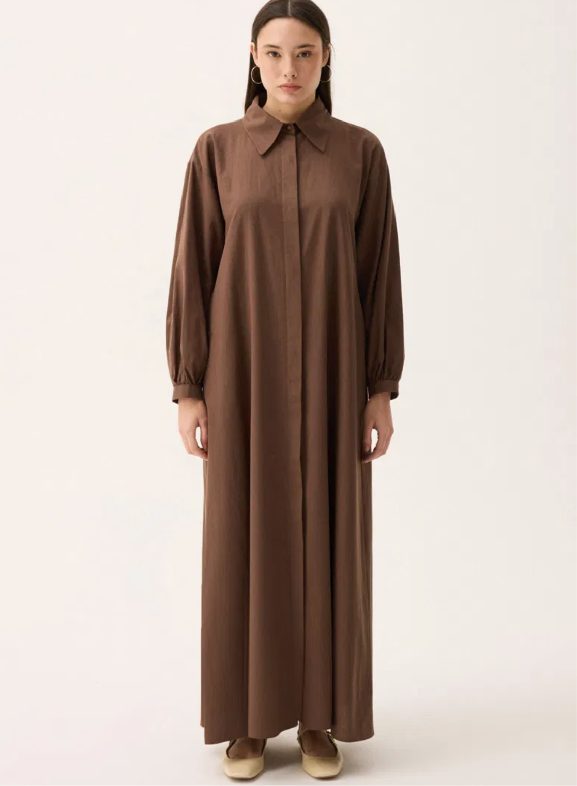 ROBE ENSENBLE marron