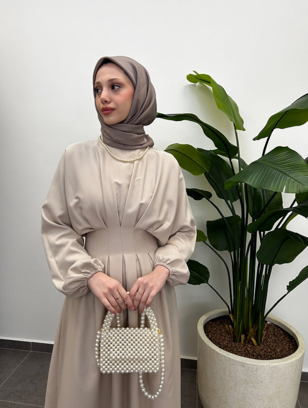 ROBE BELLA beige