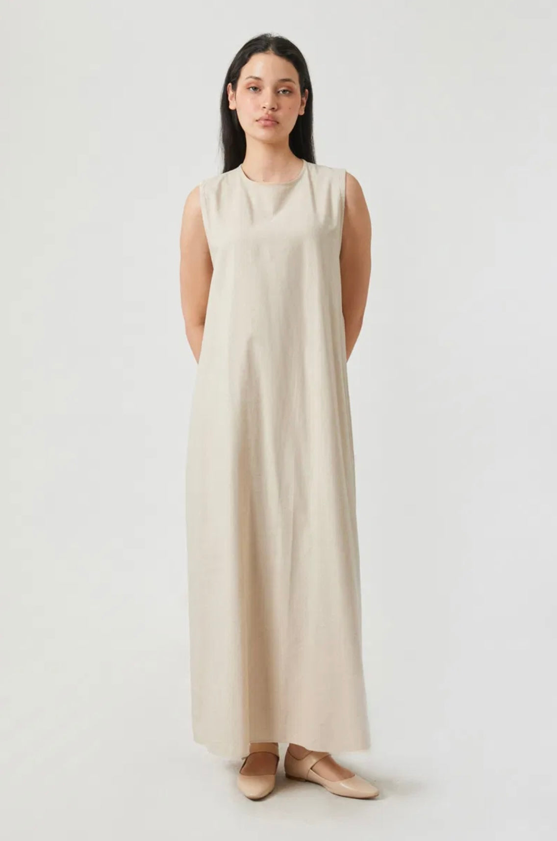 ABAYA 2 PIÈCES beige