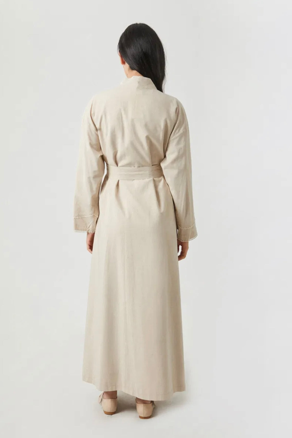 ABAYA 2 PIÈCES beige