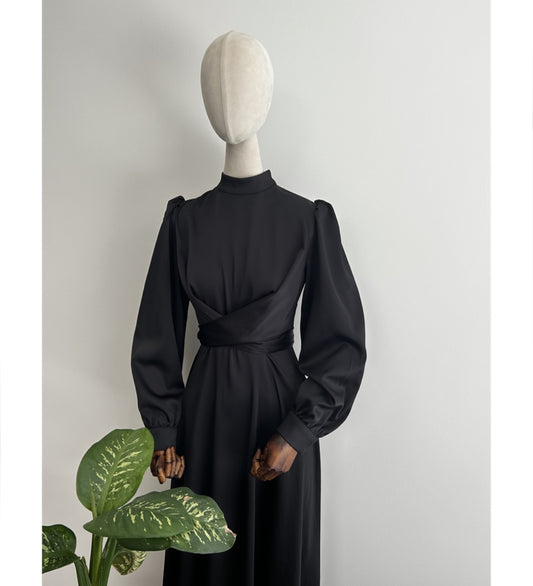 ROBE MIHRIMAH noir