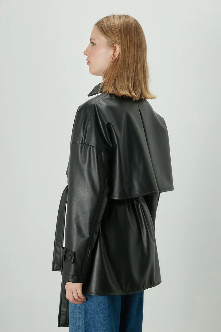 VESTE CHEMISE noir
