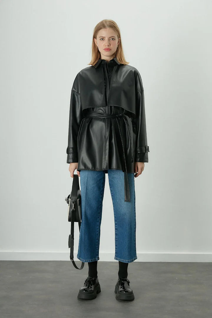 VESTE CHEMISE noir