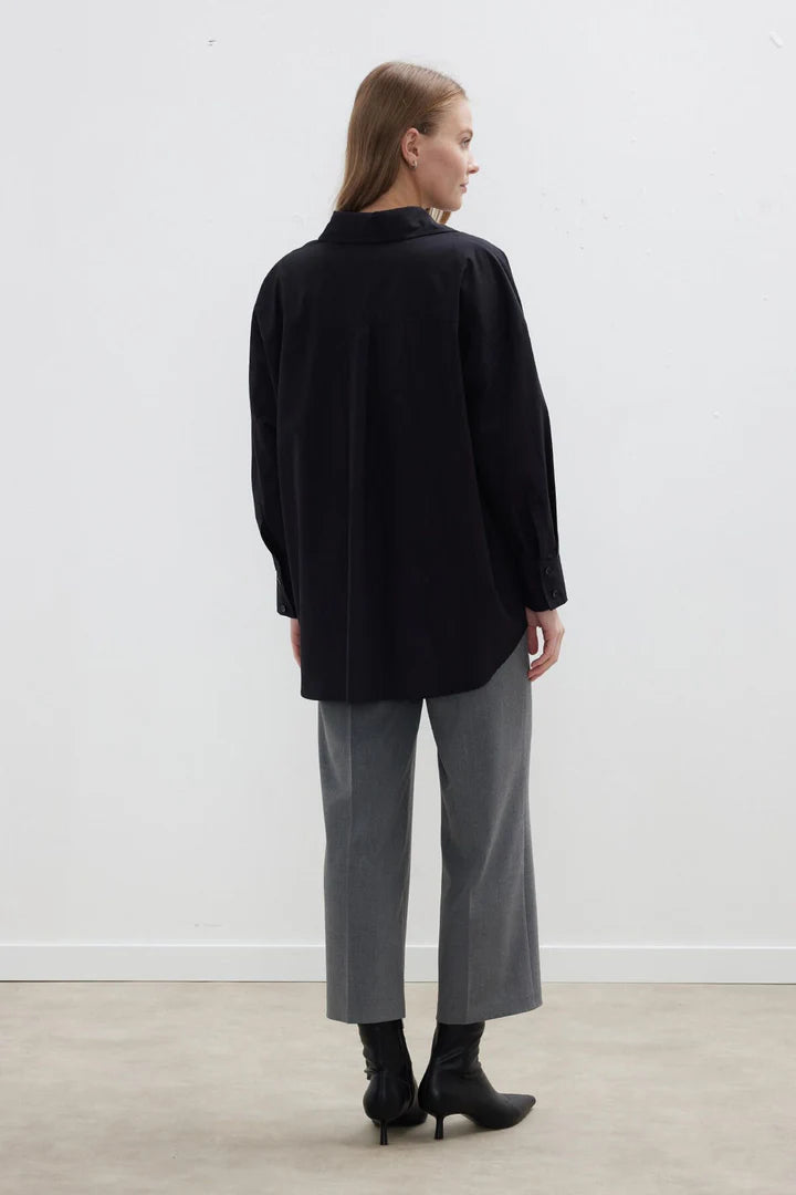 CHEMISE OVERSIZE NOIR